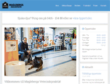 Tablet Screenshot of magleberg.se